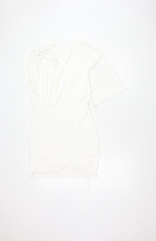 Zara Women's White Dress Size 12