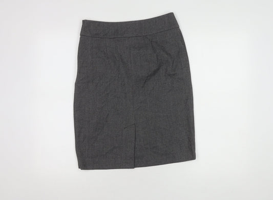 Kaliko Women's Grey Tweed Pencil Skirt Size 8