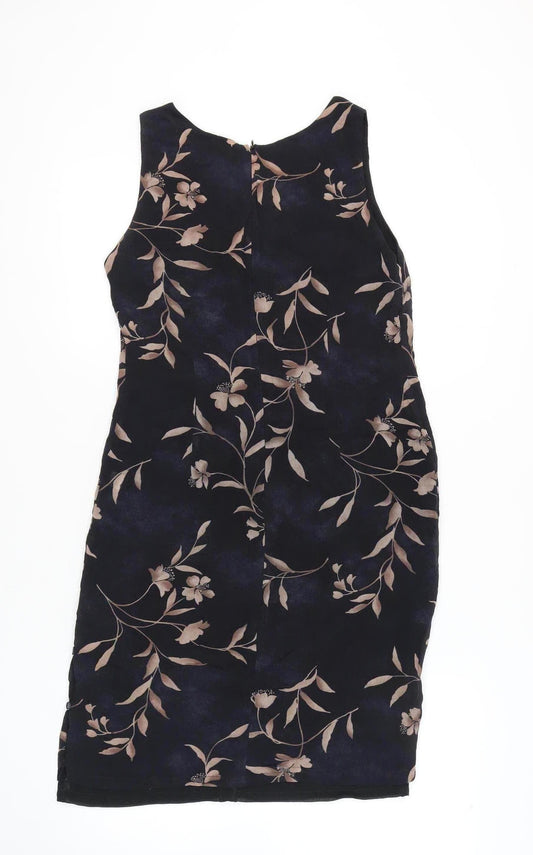 Hobbs Women’s Black Floral Dress Size 12 Party/Cocktail