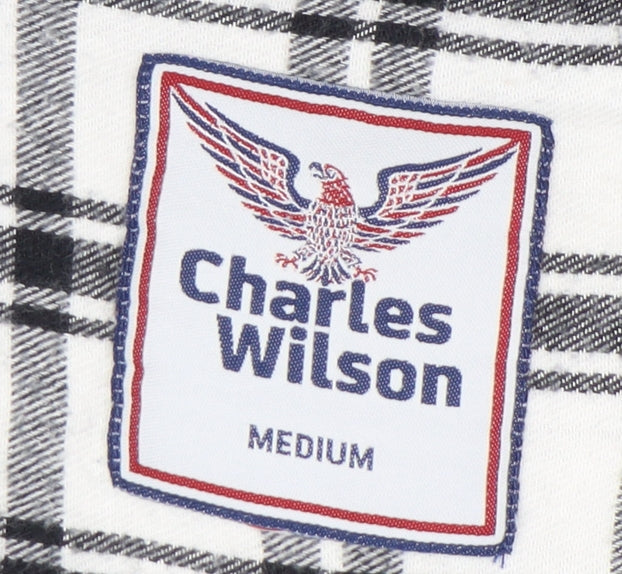 Charles Wilson Men's M Multicoloured Flannel Shirt