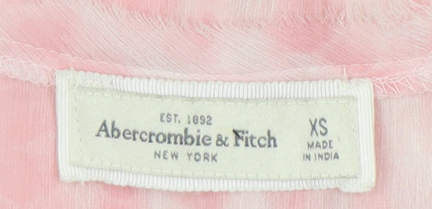 Abercrombie & Fitch Women's Pink XS Sleeveless Tank