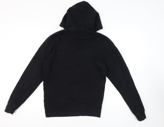 Mens UK Size XS Jack Wills Black Pullover Hoodie