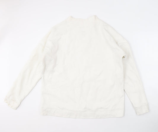 Womens UK Size 16 Jack Wills White Pullover Sweatshirt