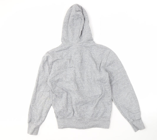 Mens UK Size S Champion Grey Full Zip Hoodie