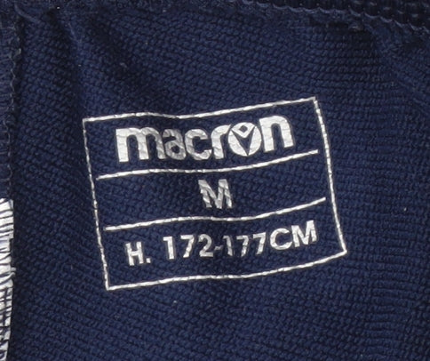 Macron Men's Blue Jogger Trousers M for Sports