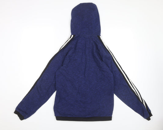 Adidas Men's Blue Full Zip Hoodie S