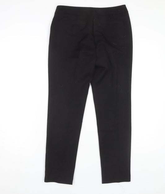 Womens UK Size 8 Wallis Slim Fit Black Trousers