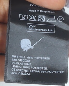 Monki Women's Blue Check Pencil Skirt Size 8