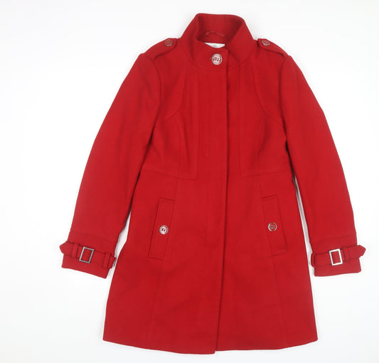 Womens UK Size 8 Wallis Red Basic Jacket