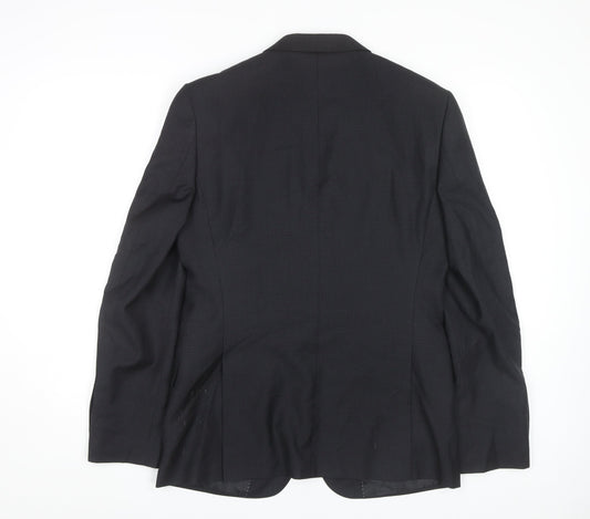 Mens UK Size 38 John Lewis Regular Black Suit Jacket