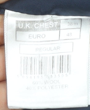 Mens UK Size 38 Hammond & Co Regular Grey Suit Waistcoat