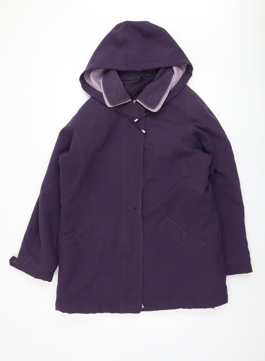 Womens UK Size 14 Finesse Purple