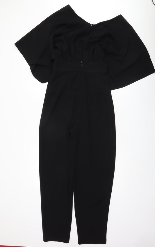 Womens UK Size 8 ASOS One-Piece Black Jumpsuit