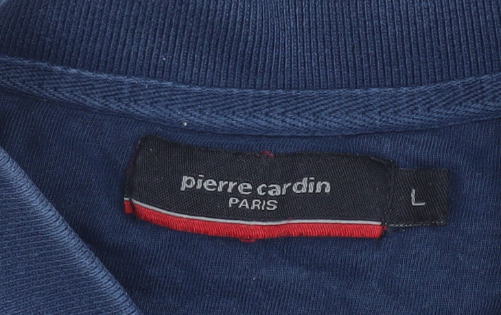 Pierre Cardin Men’s Brown Polo Shirt L Short Sleeve