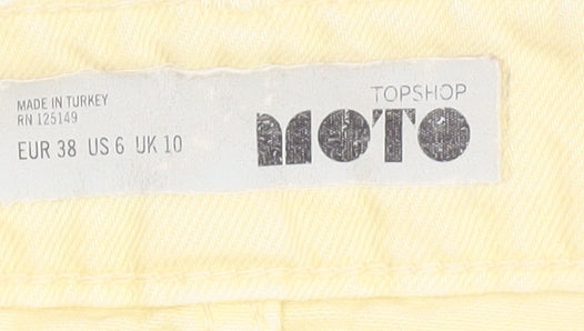 Womens UK Size 10 Topshop Mini Denim Skirt