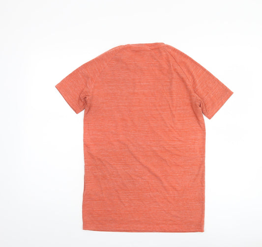 MP Men's Orange Crew Neck T-Shirt XS