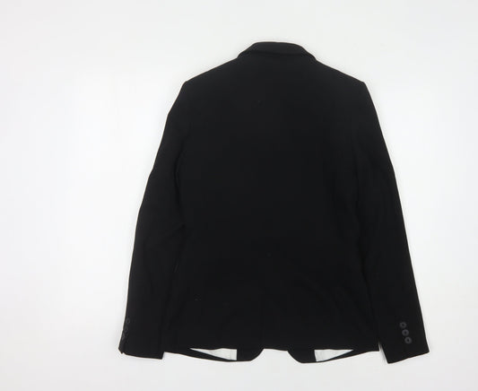 Next Women's Black Regular Fit Blazer - Size 8