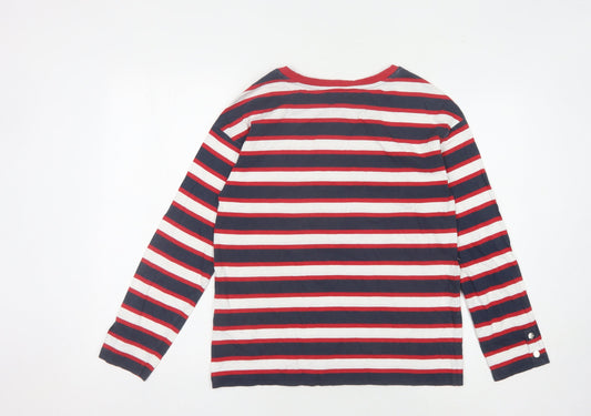 Esprit Women's Multicoloured Striped T-Shirt Size S