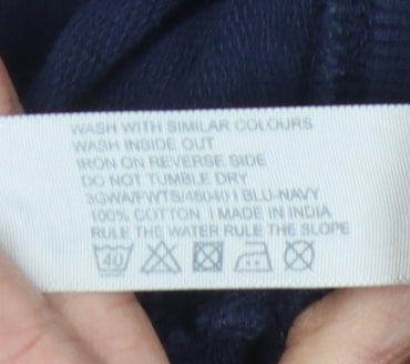 Womens UK Size 14 Fat Face Blue Pullover Sweatshirt