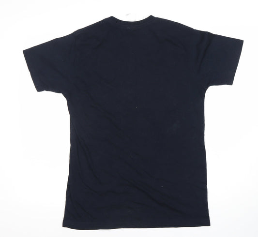 Mens UK Size M Champion Black T-Shirt