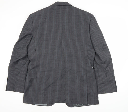 Mens UK Size 42 Limehaus Regular Grey Suit Jacket