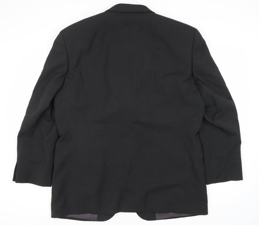Mens UK Size 44 Bäumler Regular Black Suit Jacket