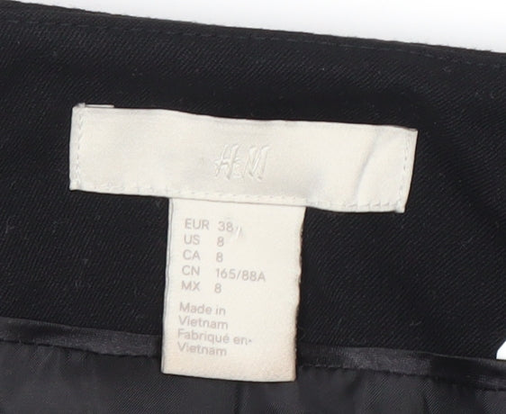 H&M Black Women's Blazer Size 10 Regular Fit
