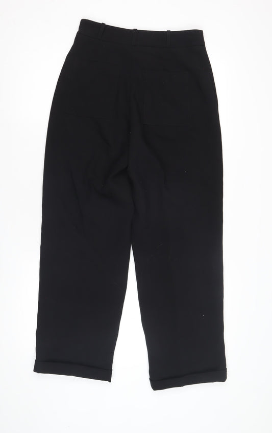 Urban Outfitters Women's Black Straight Trousers S