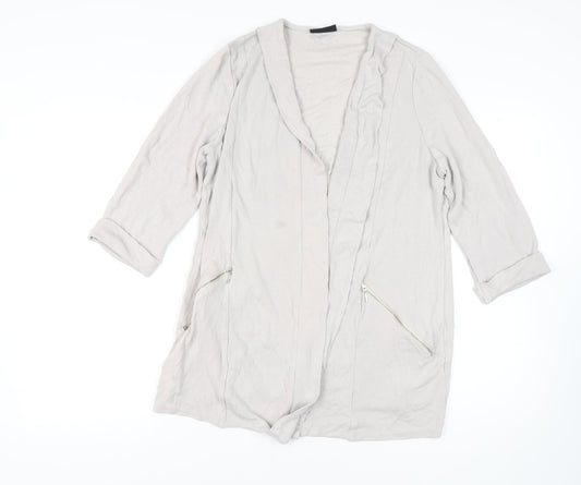 Womens UK Size XL Wallis Beige Basic Jacket