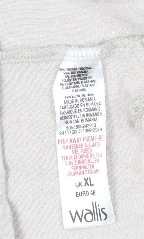 Womens UK Size XL Wallis Beige Basic Jacket