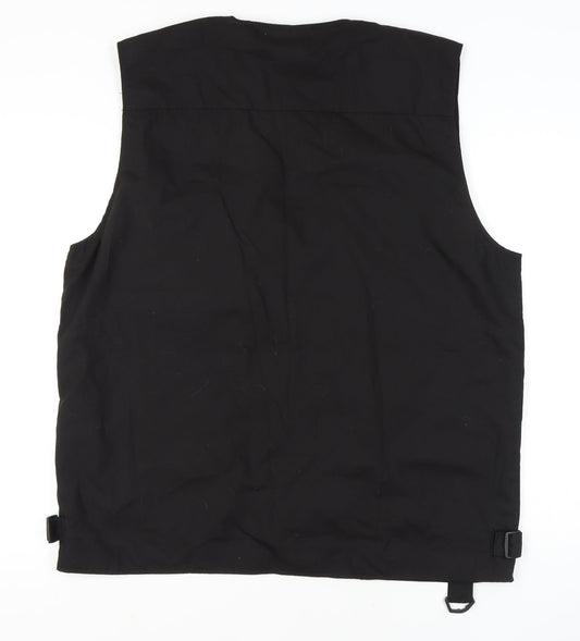 Champion Women's Black XL Waistcoat with Zipped Pockets
