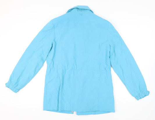Womens UK Size 12 JBC Blue Anorak Coat