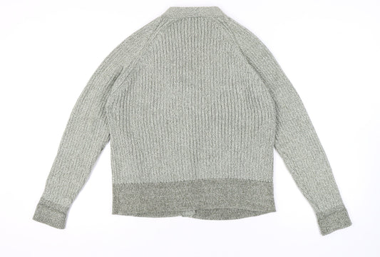 Womens UK Size XL Marks and Spencer Grey Cardigan Jumper