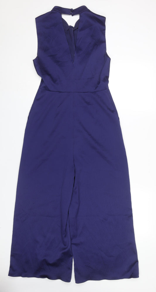 Whistles Women's Blue Sleeveless Jumpsuit Size 6