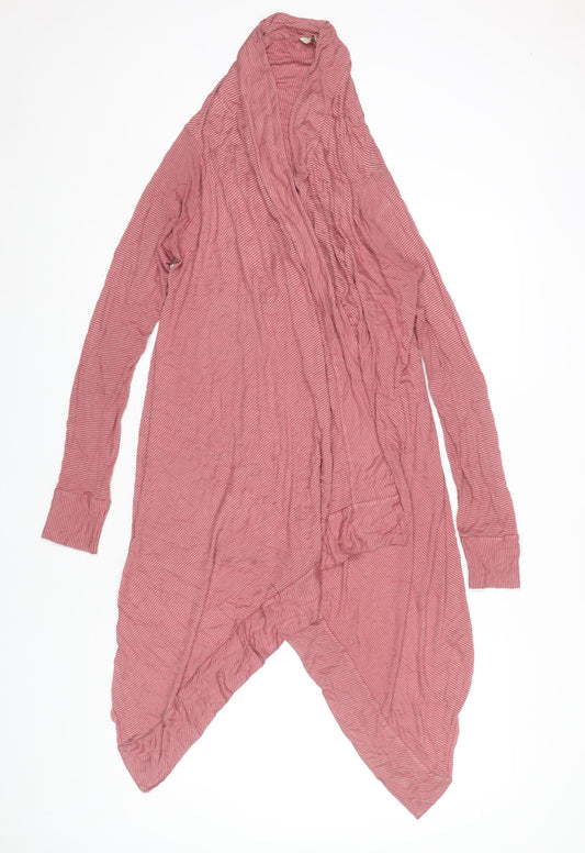 Womens UK Size XS Ted Baker Pink Wrap Jumper
