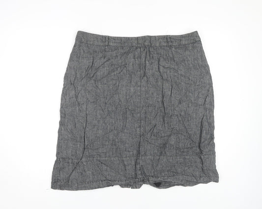 Laura Ashley Women's Grey Pencil Skirt Size 18