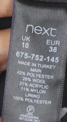 Womens UK Size 10 NEXT Grey Basic Jacket