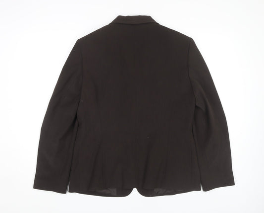 Gerry Weber Women's Black Blazer, Size 14, Regular Fit