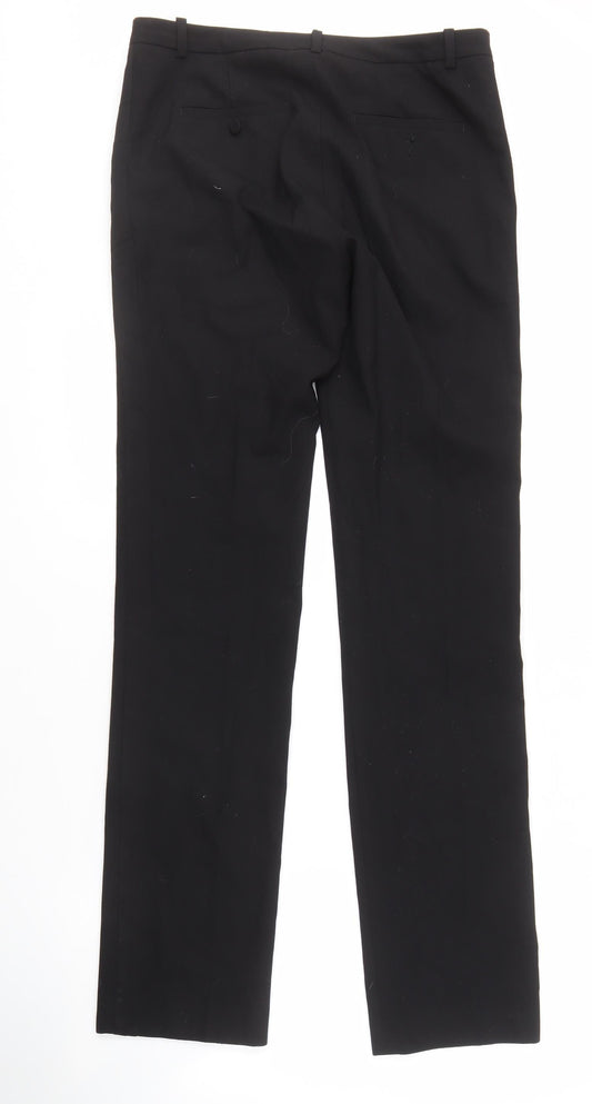 Womens UK Size 10 Zara Black Trousers