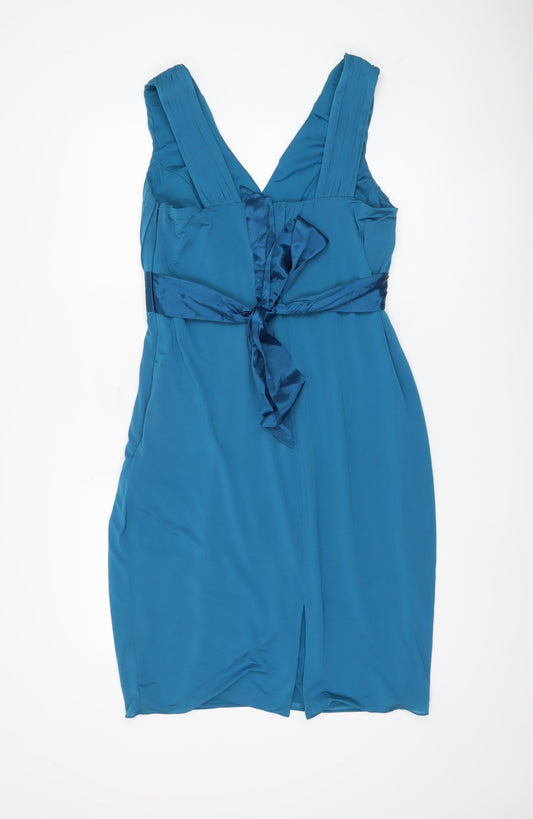 Coast Women's Blue Pencil Dress, Size 16