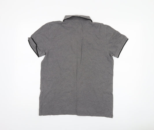 Ben Sherman Grey polo shirt, Size Large.