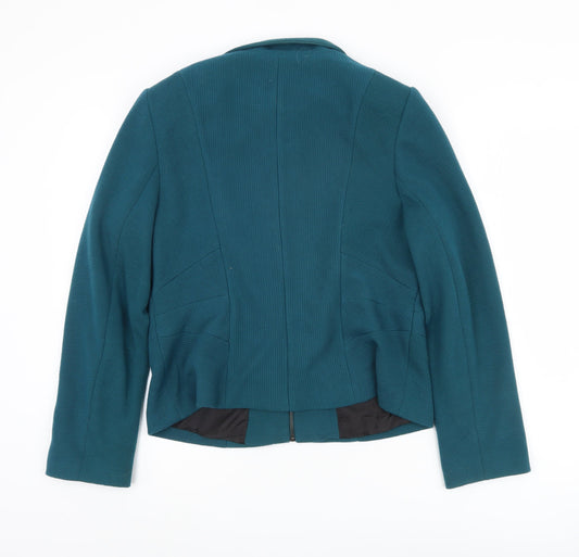 Womens UK Size 14 Marks and Spencer Green Basic Jacket