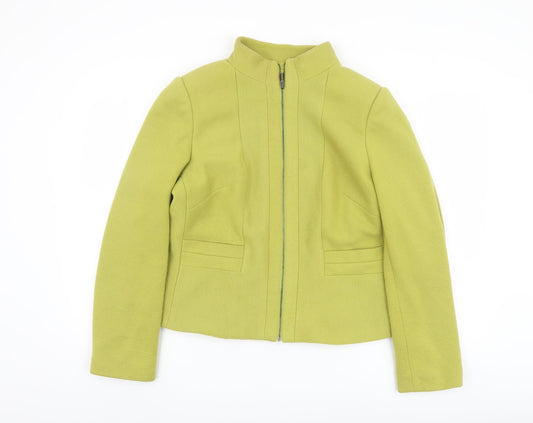 Womens UK Size 16 Marks and Spencer Green Basic Jacket