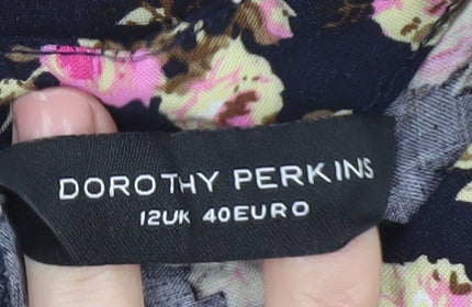 Dorothy Perkins Floral Dress - Size 12, Multicoloured