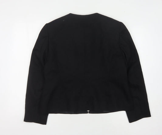 Womens UK Size 18 Minosa Petites Black Blazer