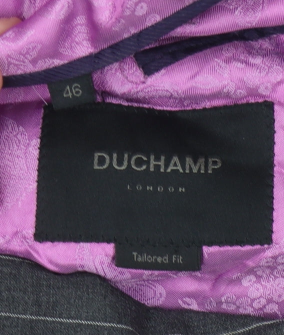 Mens UK Size 46 Duchamp Regular Grey Suit Jacket