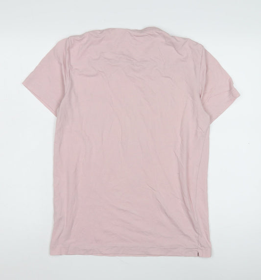 Mens UK Size M French Connection Pink T-Shirt