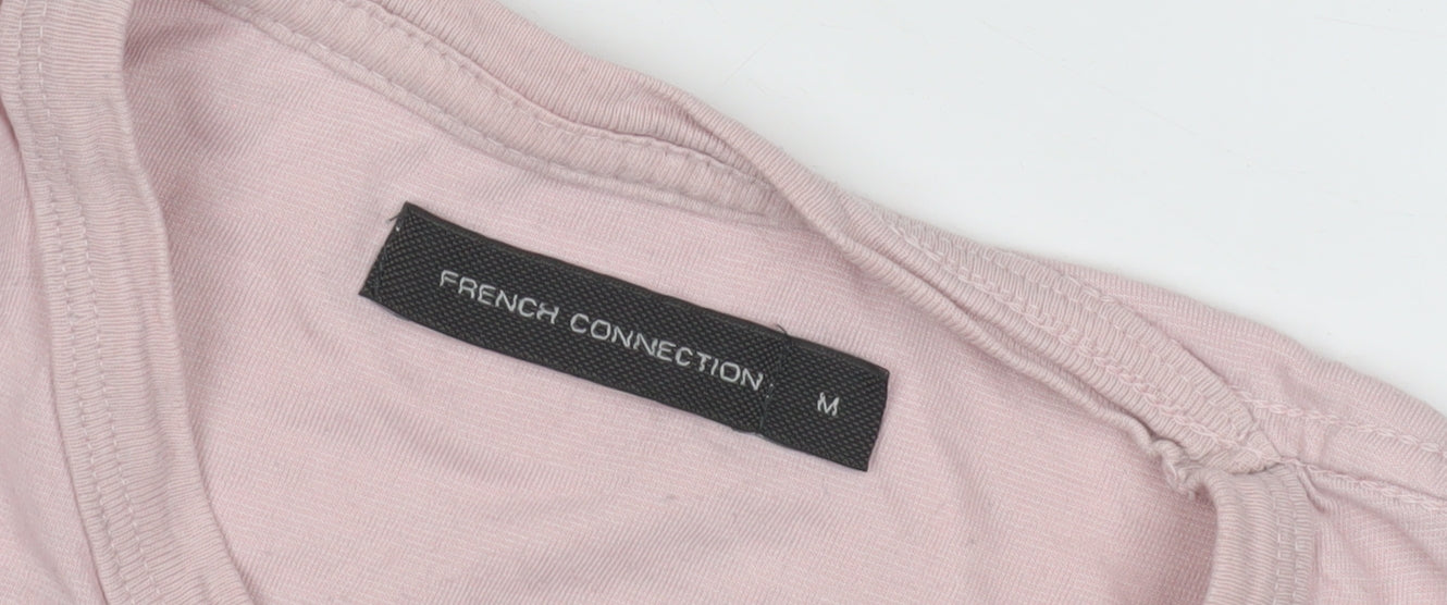 Mens UK Size M French Connection Pink T-Shirt