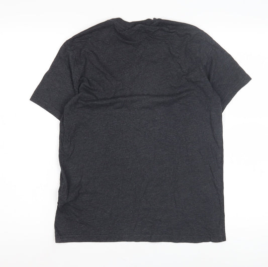 Mens UK Size S Champion Black T-Shirt