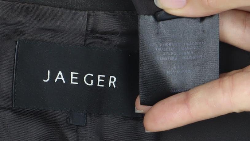 Jaeger Women's Black Suit Jacket Size L